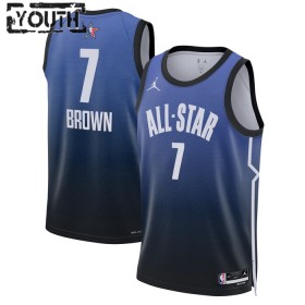 Dres All-Star 2023 Team 1 Jaylen Brown 7 Nike Plava Swingman - Dječji